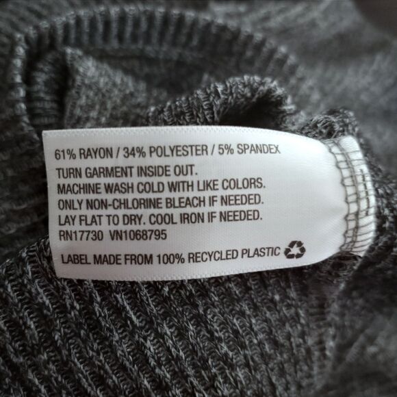 A NEW DAY GRAY MIDI DRESS SZ.L EUC - Picture 9 of 9
